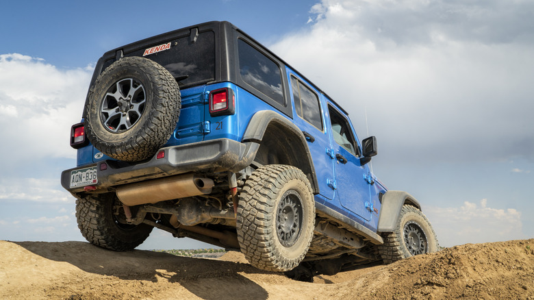 Jeep Rubicon On Trail