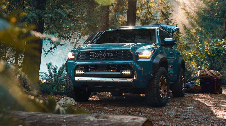 Toyota 4Runner Trailhunter in a forest