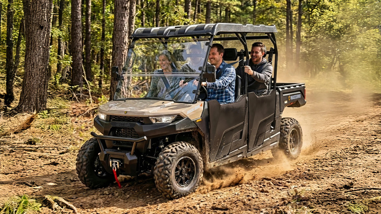 Massimo Buck UTV filled with passengers