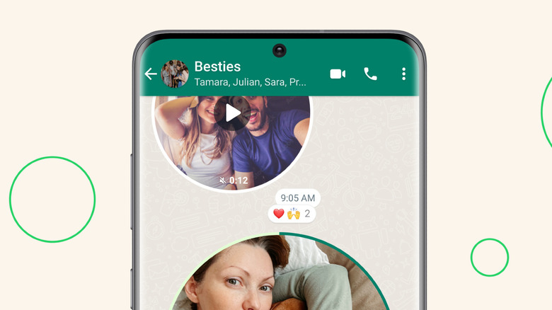 Video message WhatsApp 