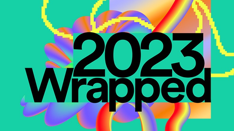 Spotify Wrapped 2023 logo