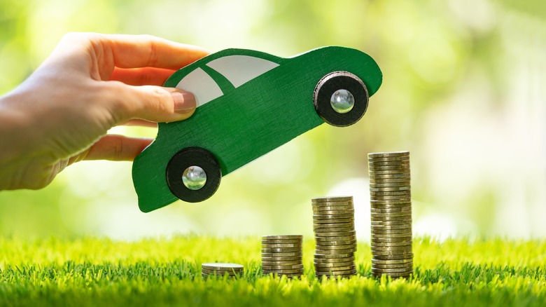 toy car coins stack profit 