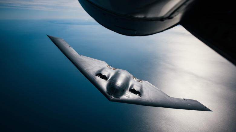 B-2 Spirit ready for mid-air refuelling