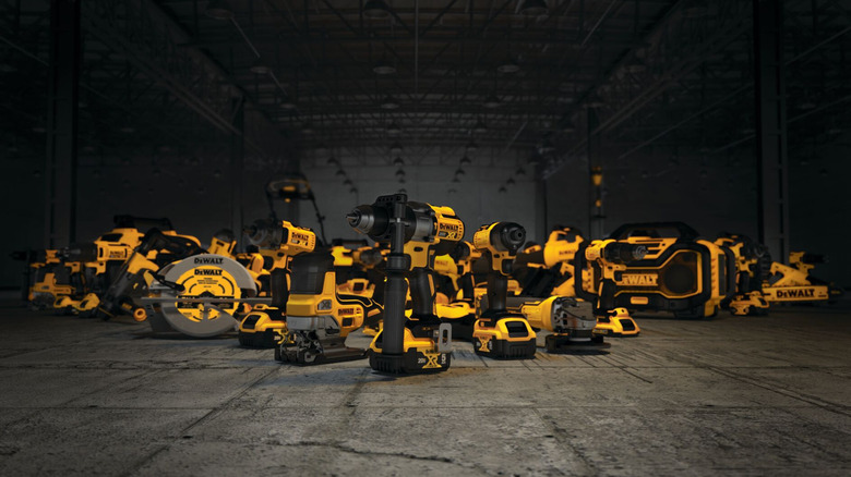 DeWalt's line of 20V Max tools