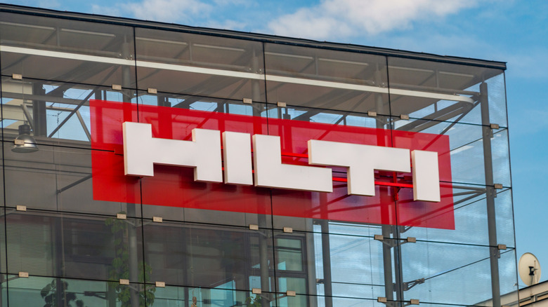 Front view of Hilti building office