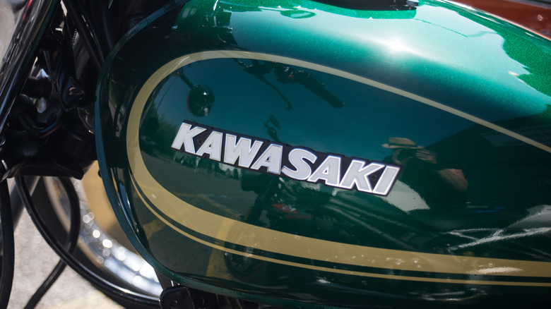 Kawasaki motorcycles logo