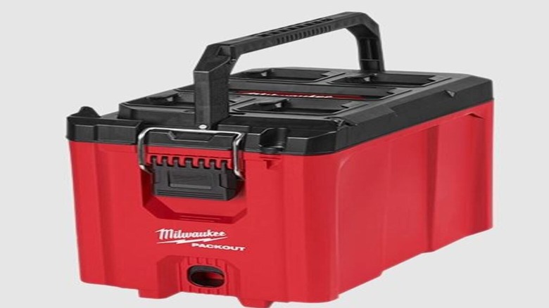 Sideview Milwaukee compact tool box