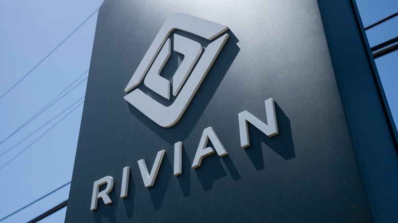 Rivian Automotive company logo