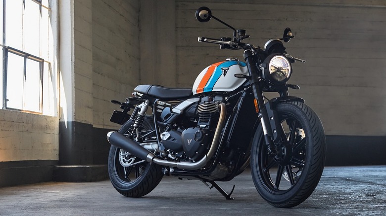 A 2025 model year Triumph Speed Twin