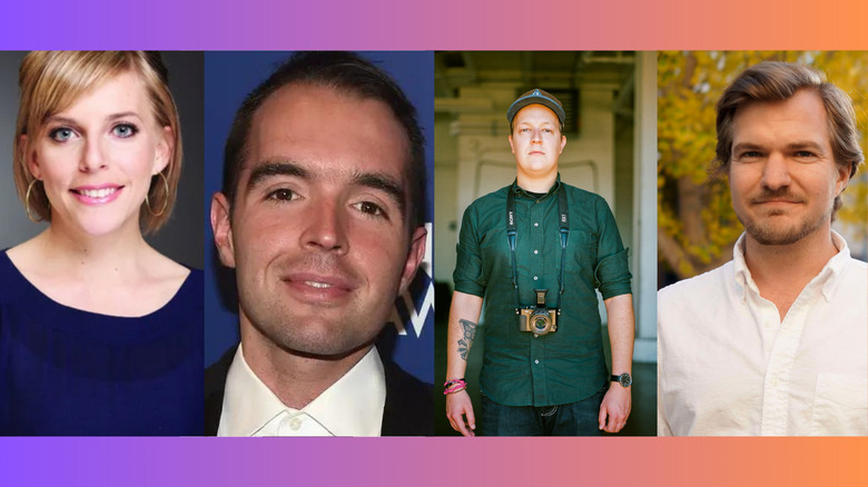 L-R: Cole, Hocmuth, VanDamme, and McAllister