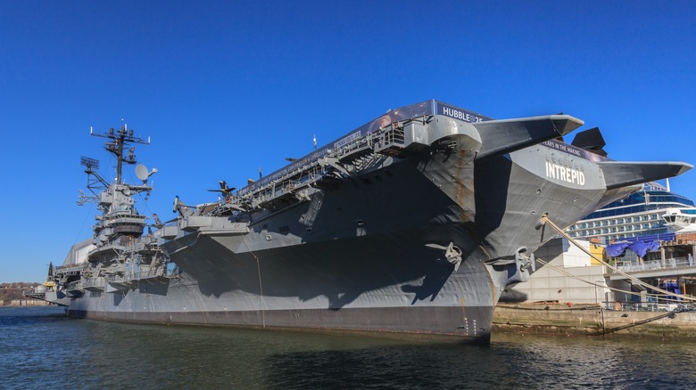 USS Intrepid at New York 