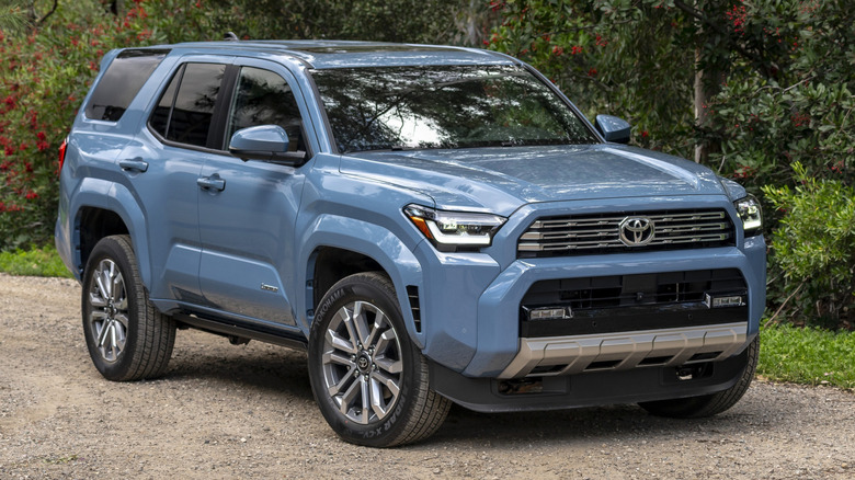 Blue 2025 Toyota 4Runner Limited