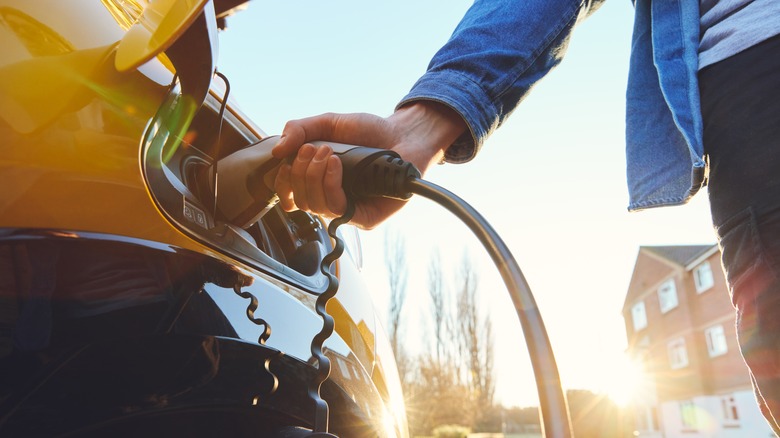 Electric car charging