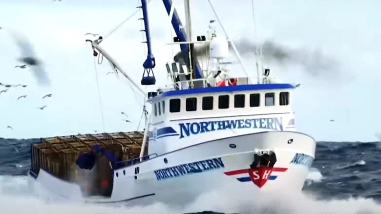 The Northwestern navigating the Bearing Sea on Deadliest Catch