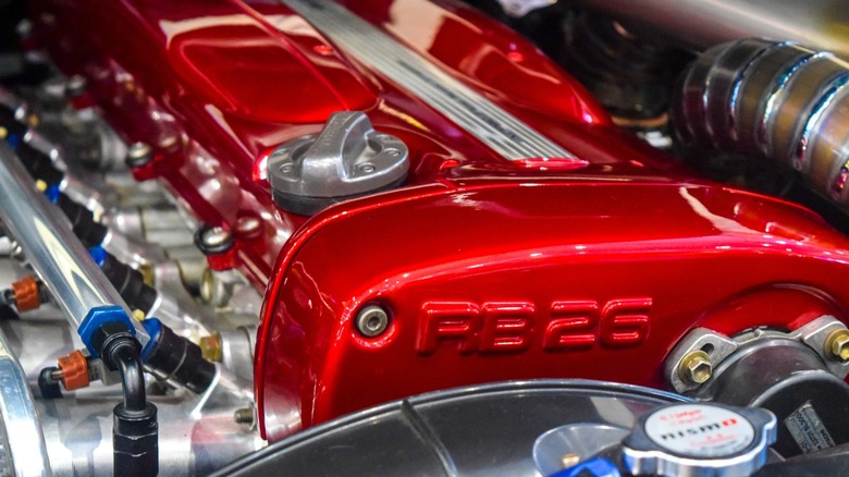 an RB26 engine