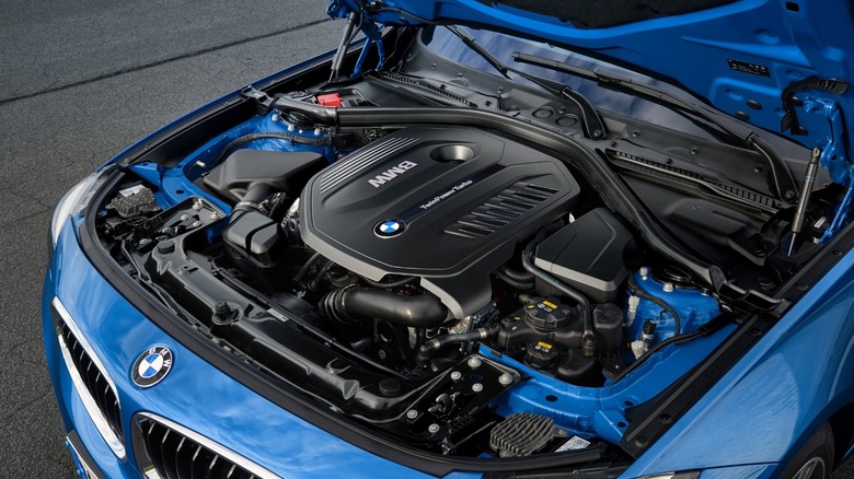 BMW B58 engine in 3-series