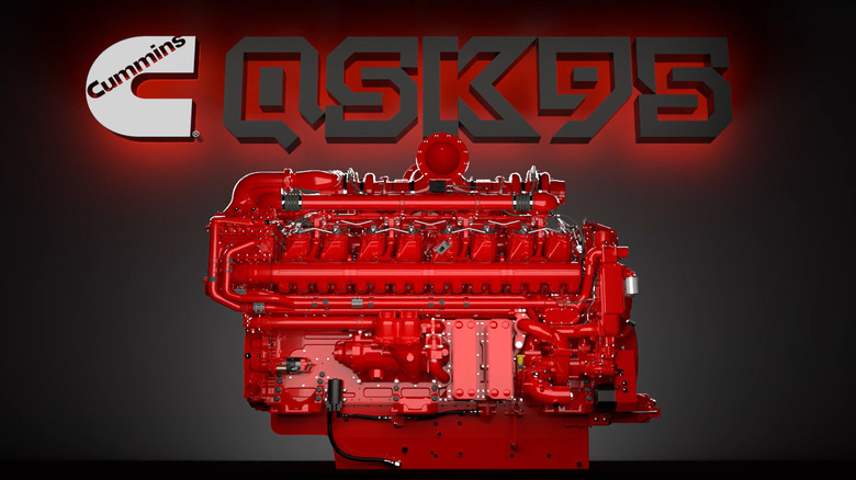 Cummins QSK95 engine