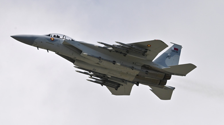 F-15EX Eagle II flying
