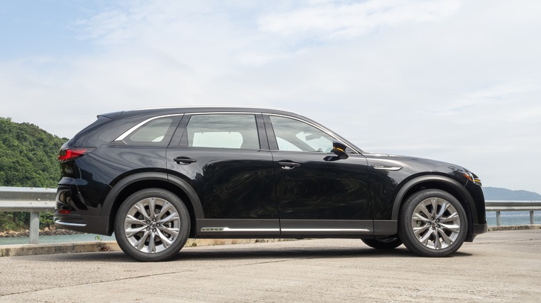 Mazda CX-90 passenger side view