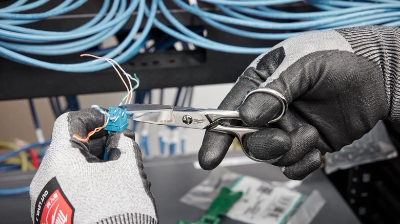 Milwaukee electrician scissors
