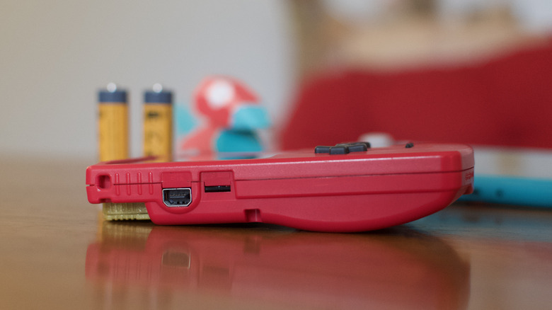 Game Boy Color side profile