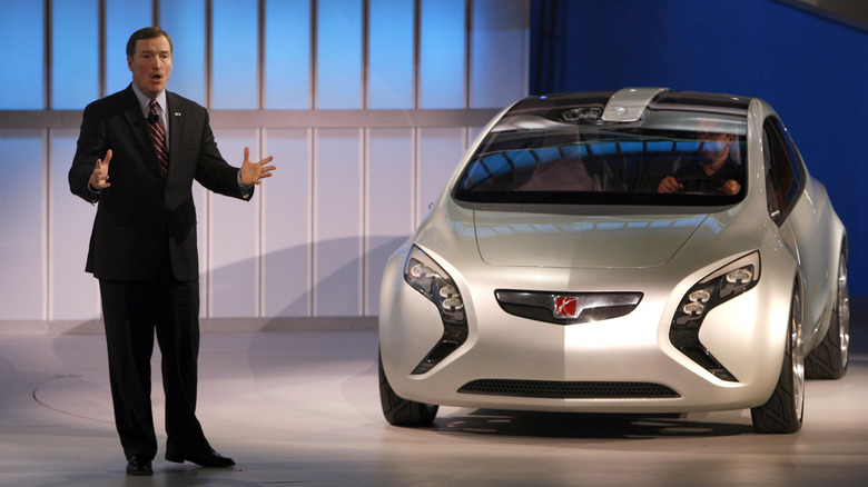 GM Boss talking about Saturn automobile