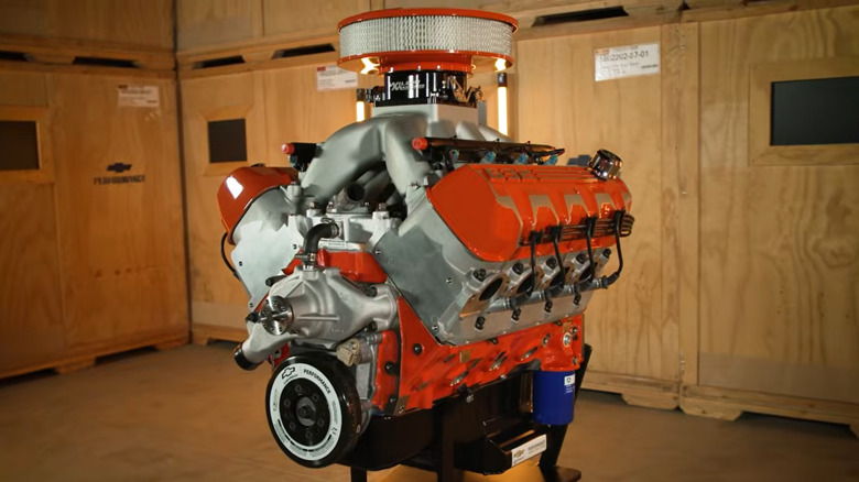 The Chevrolet ZZ632 10.3-liter engine
