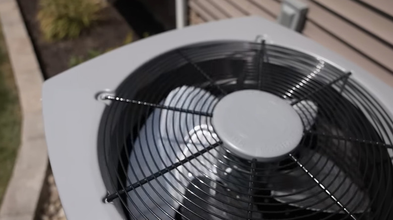 Armstrong Air conditioner outside home