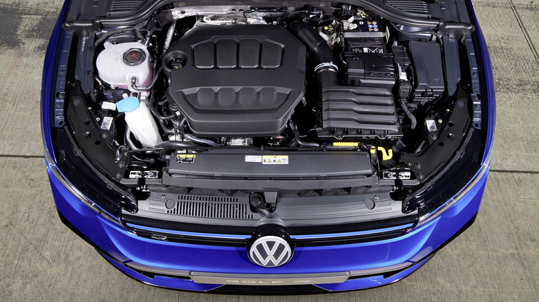 The EA888 LK3 evo4 engine used on the Volkswagen Golf R