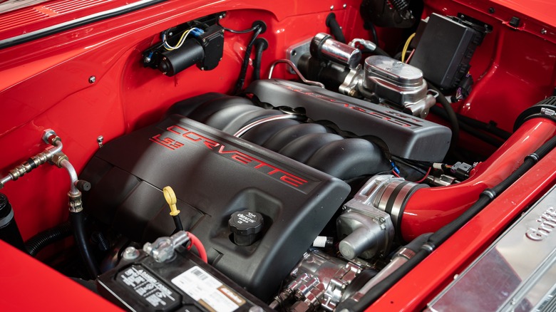 LS3 engine in Chevrolet car