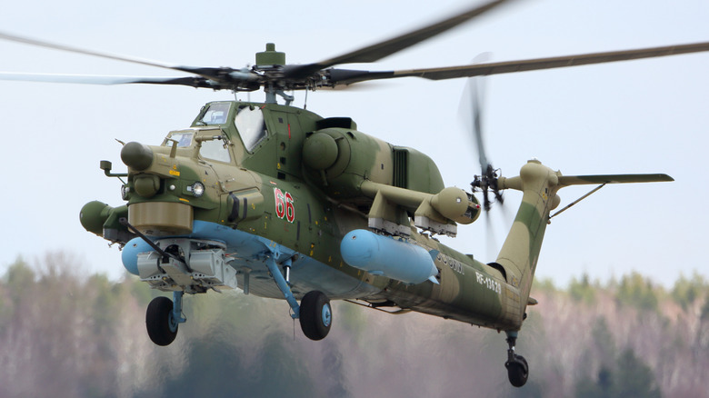 Mi-28NE Night Hunter taking off