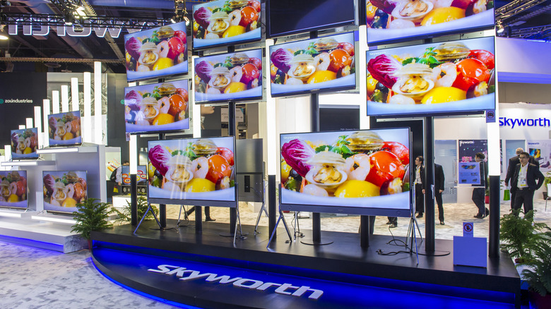 Stand Skyworth au CES 2016