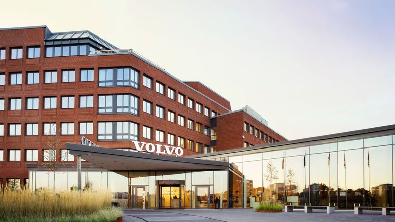 Volvo building in Sweden