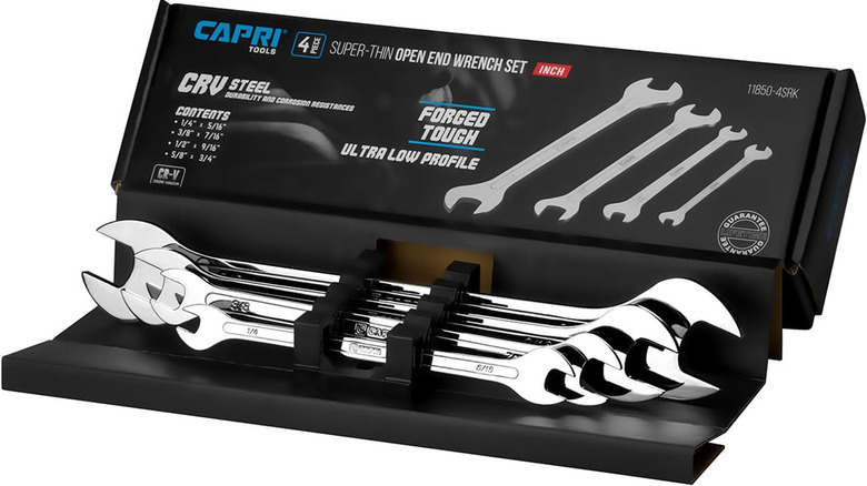 Capri Tools wrench set in box