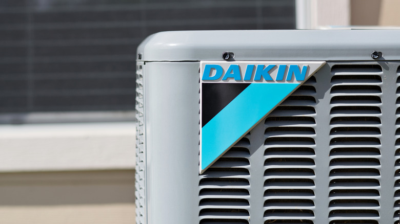 Outdoor unit of a Daikin AC in Houston, Texas