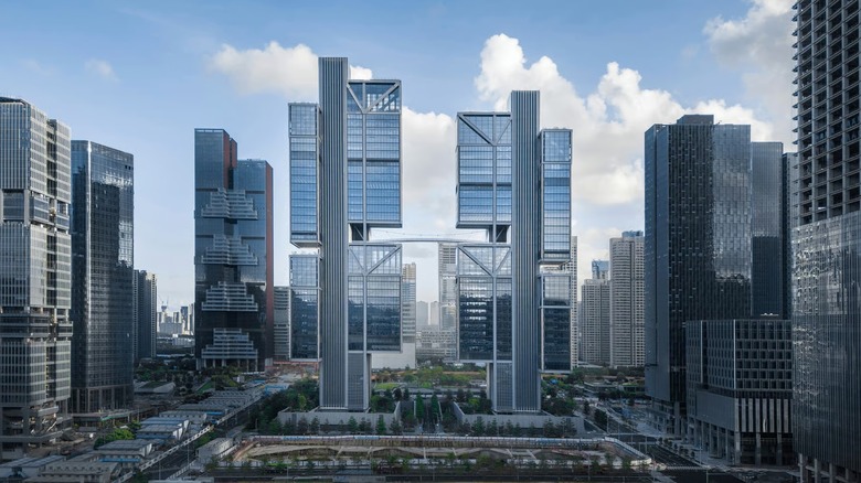 The DJI Sky City headquarters in Shenzhen, China