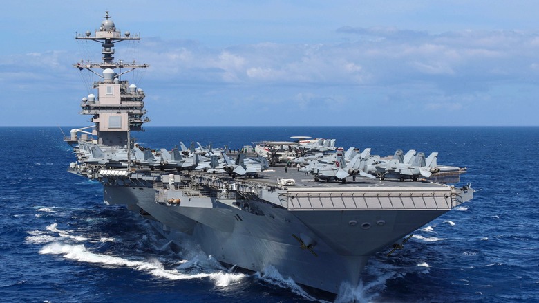 The USS Doris Miller will be a Gerald R. Ford class aircraft carrier like this one.