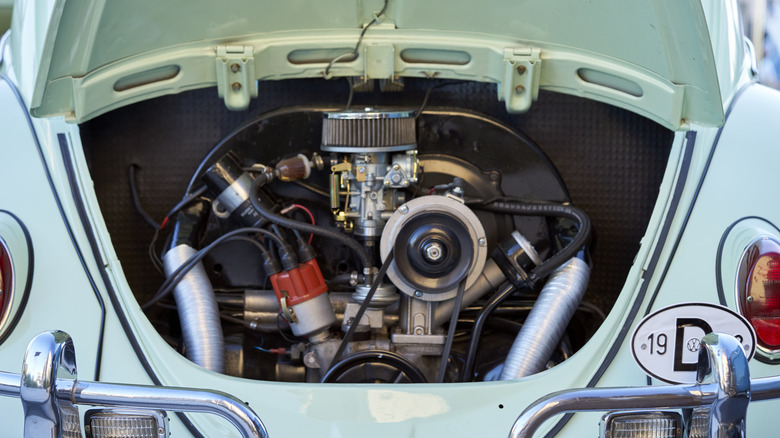 VW Beetle rear engine bay