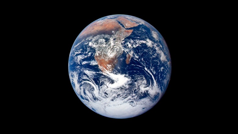 Earth as seen from the Apollo 17