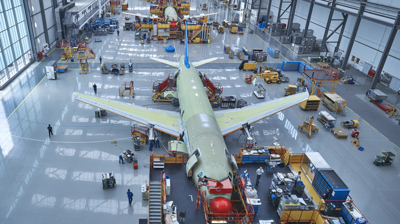 Airbus manufacturing facility
