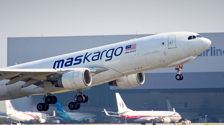 MASkargo A330F (9M-MUA) taking off at KUL Kuala Lumpur International Airport