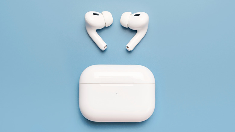 Newer generation airpods apple in white