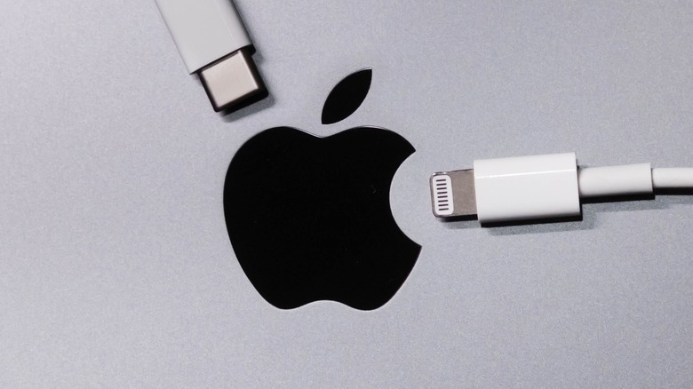 Apple charging standards Lightning USB-C 