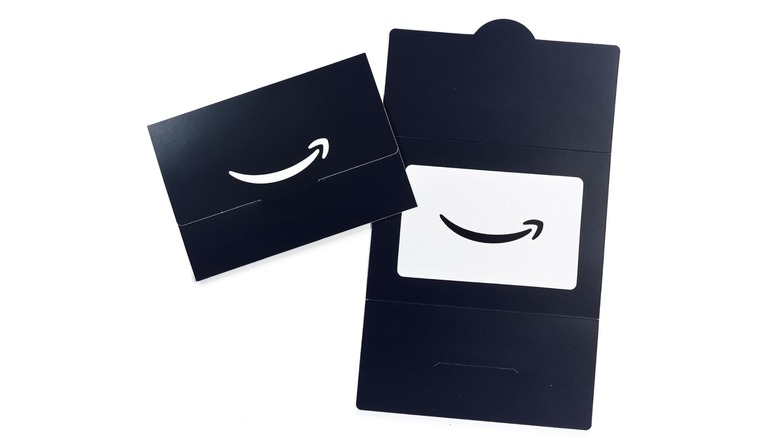 Physical Amazon gift card