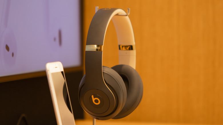 Beats Studio3 headphones on display