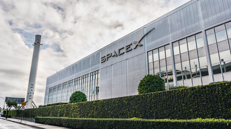 SpaceX headquarters building
