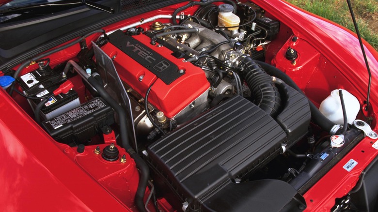 Honda S2000 F20 engine close-up