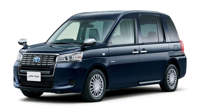 Toyota JPN Taxi vehicle.