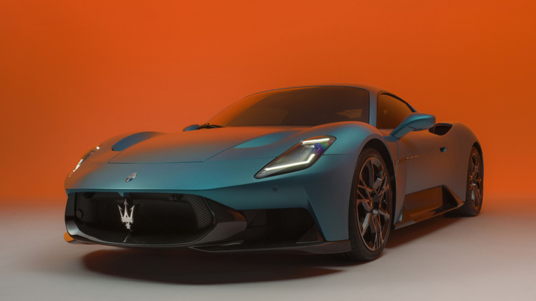 Studio shot of the Maserati MCPura