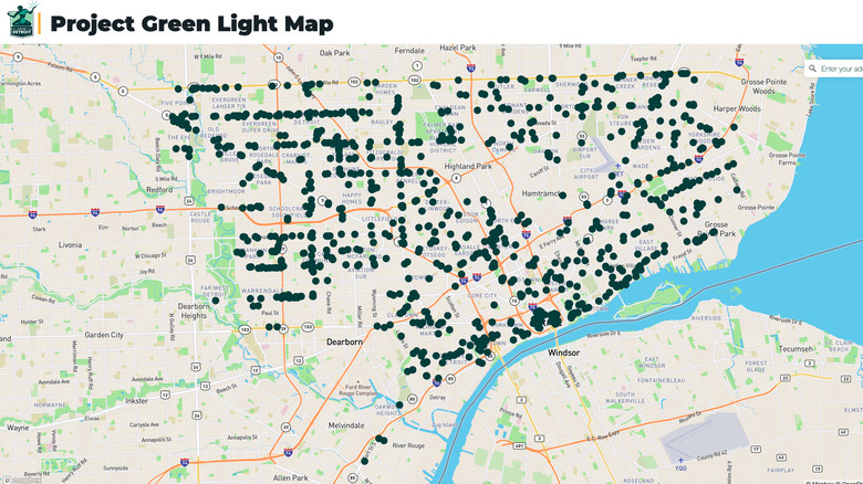 Project Green Light map